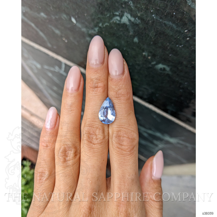 5.33 Ct. Blue Sapphire from Ceylon (Sri Lanka)