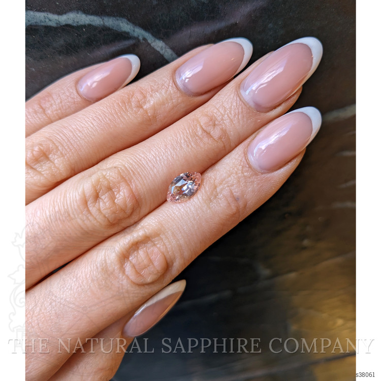 2.17 Ct. Padparadscha Sapphire from Ceylon (Sri Lanka)
