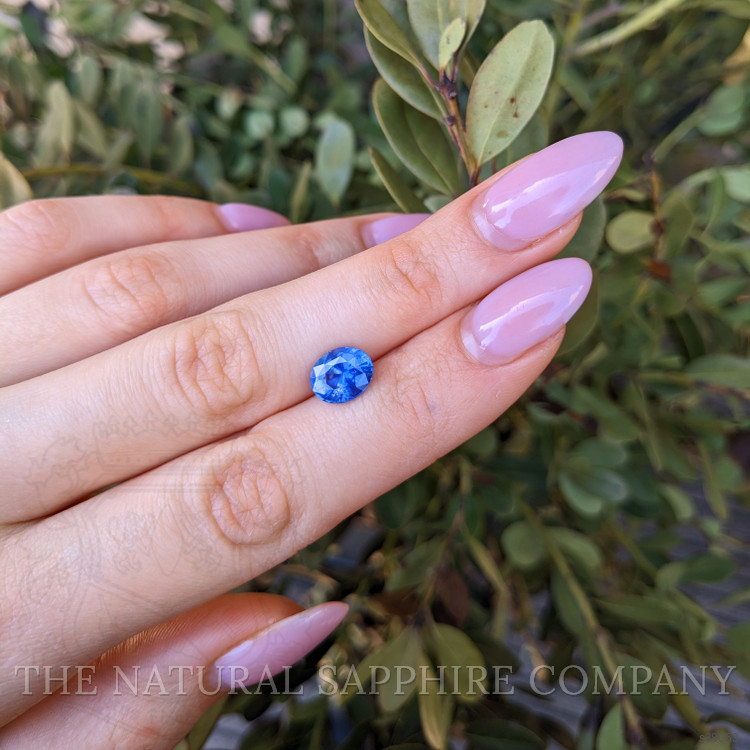 2.99 Ct. Blue Sapphire from Ceylon (Sri Lanka)