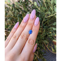 2.99 Ct. Blue Sapphire from Ceylon (Sri Lanka) Life Style