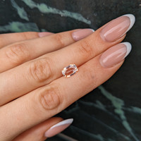 1.78 Ct. Padparadscha Sapphire from Ceylon (Sri Lanka) Life Style