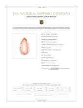 4.01 Ct. Padparadscha Sapphire from Ceylon (Sri Lanka) Scan Report