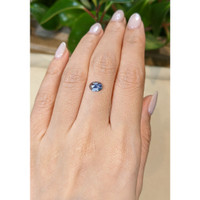 1.07 Ct. Greenish Blue Sapphire from Montana Life Style