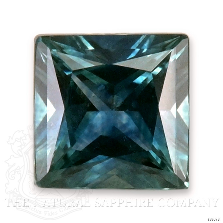 0.72 Ct. Bluish Green Sapphire from Montana