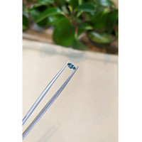 0.25 Ct. Greyish Blue Sapphire from Montana Life Style