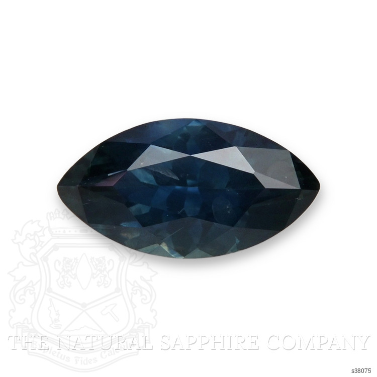 0.62 Ct. Greenish Blue Sapphire from Montana