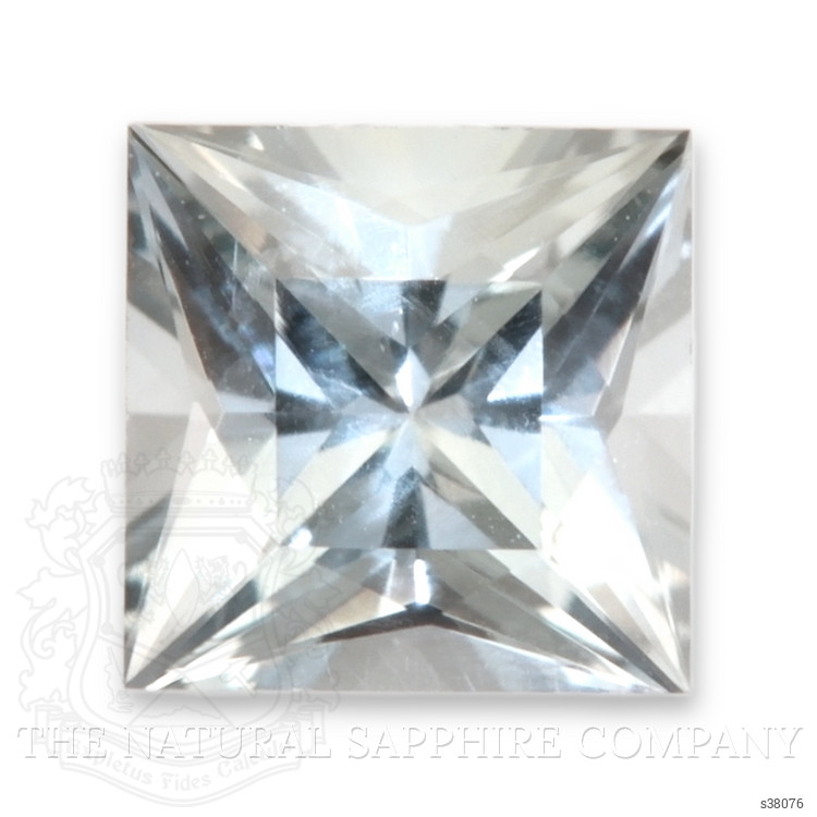 0.59 Ct. Bluish Grey Sapphire from Montana