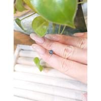 0.68 Ct. Greenish Blue Sapphire from Montana Life Style