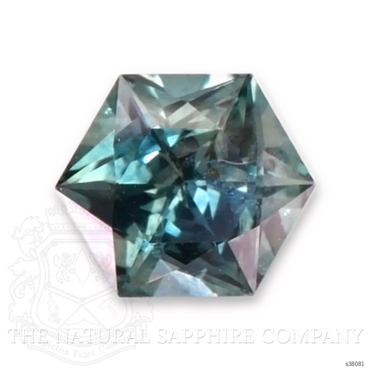 0.56 Ct. Bluish Green Sapphire from Montana