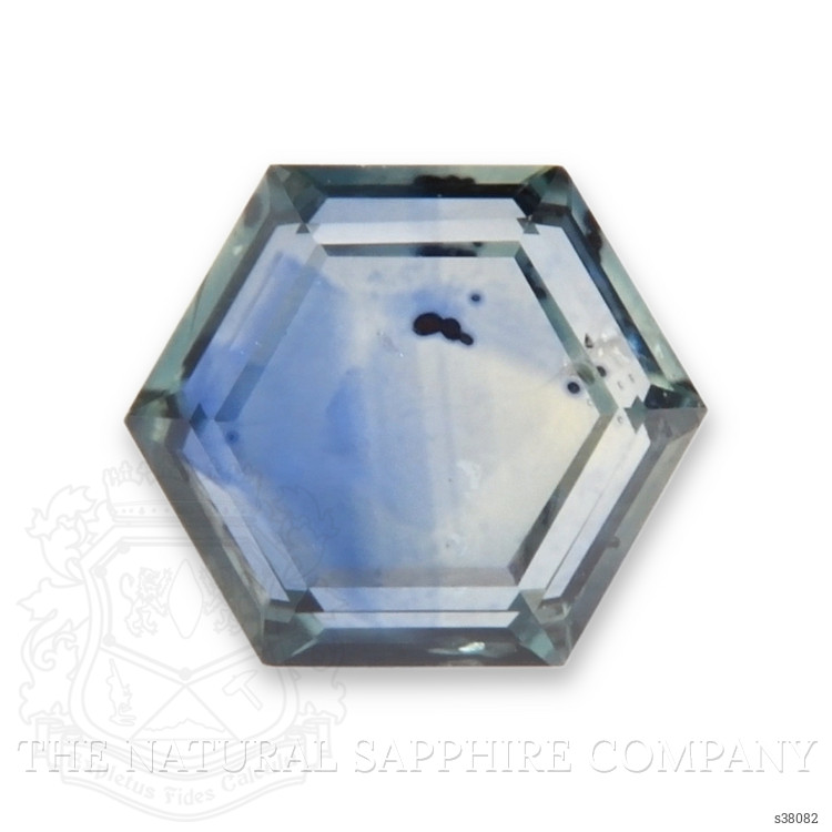 0.57 Ct. Bluish Green Sapphire from Montana