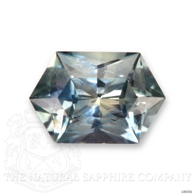 0.63 Ct. Bluish Green Sapphire from Montana