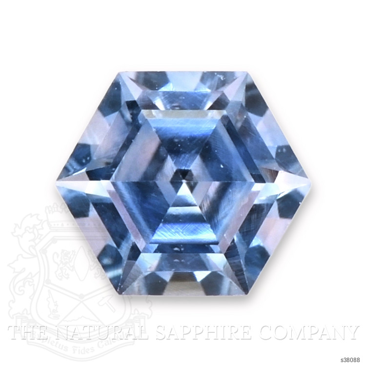 0.67 Ct. Purplish Blue Sapphire from Montana