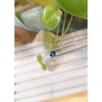 0.67 Ct. Greenish Blue Sapphire from Montana Life Style
