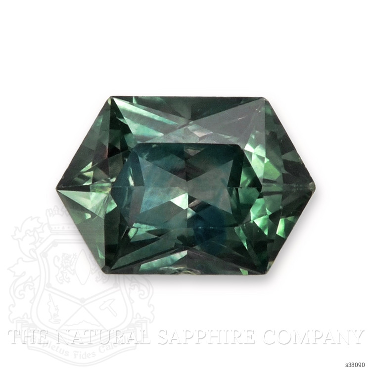 0.67 Ct. Bluish Green Sapphire from Montana