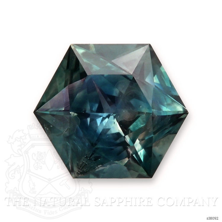 0.96 Ct. Bluish Green Sapphire from Montana