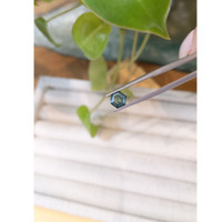 0.94 Ct. Bluish Green Sapphire from Montana Life Style