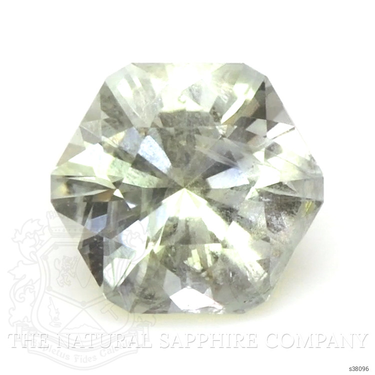 0.98 Ct. Yellowish Green Sapphire from Montana