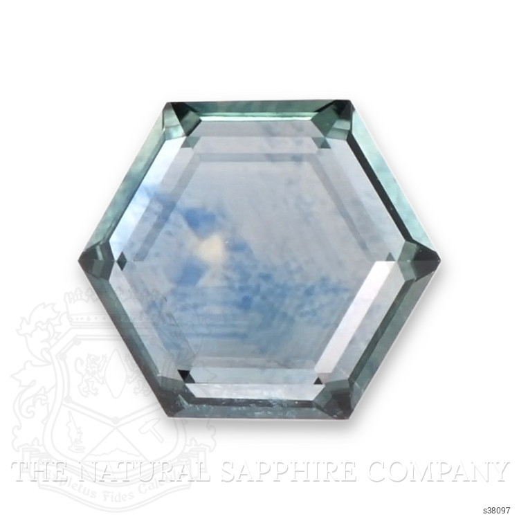 0.93 Ct. Bluish Green Sapphire from Montana