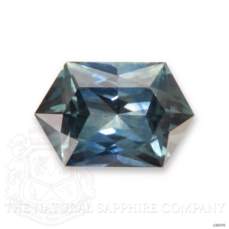 0.93 Ct. Bluish Green Sapphire from Montana