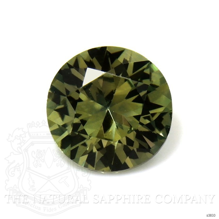 0.70 Ct. Yellowish Green Sapphire from Ceylon (Sri Lanka)