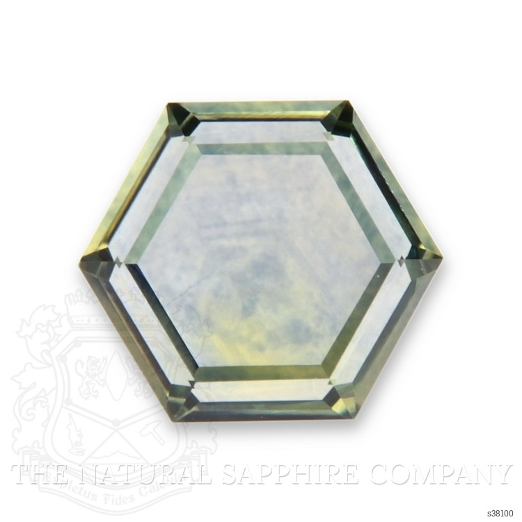 0.92 Ct. Yellowish Green Sapphire from Montana