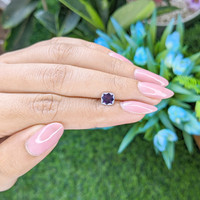 1.05 Ct. Purple Sapphire from Tanzania Life Style