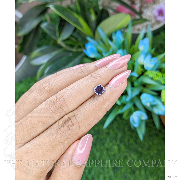 1.05 Ct. Purple Sapphire from Tanzania