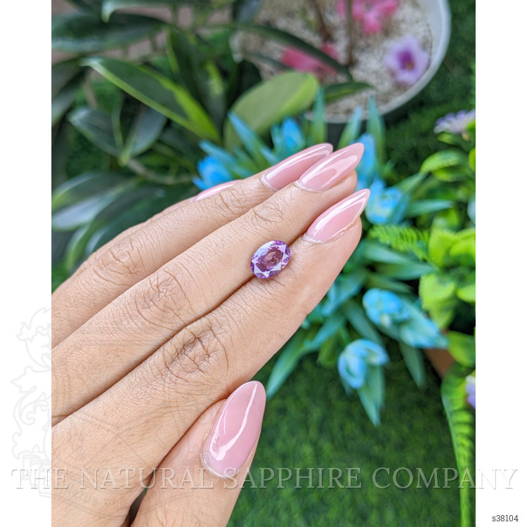 2.30 Ct. Pinkish Purple Sapphire from Tanzania