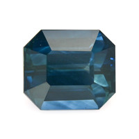 2.63 Ct. Greenish Blue Sapphire from Tanzania Video