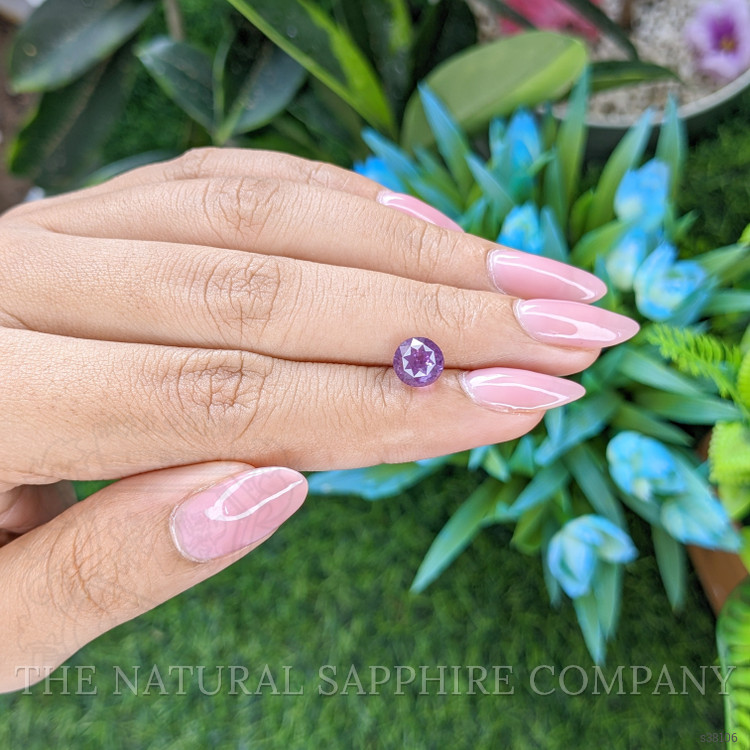 2.45 Ct. Purple Sapphire from Tanzania