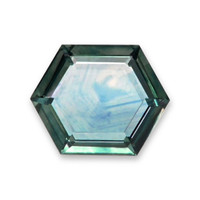 0.73 Ct. Bluish Green Sapphire from Montana Video