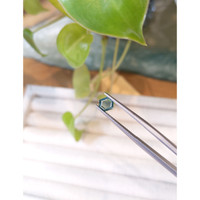 0.73 Ct. Bluish Green Sapphire from Montana Life Style