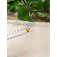 1.33 Ct. Yellowish Orange Sapphire from Montana Life Style