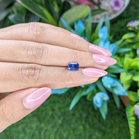 1.31 Ct. Bi Color / Parti Sapphire from Tanzania Life Style