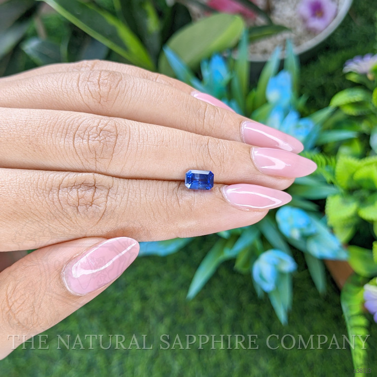 1.31 Ct. Bi Color / Parti Sapphire from Tanzania