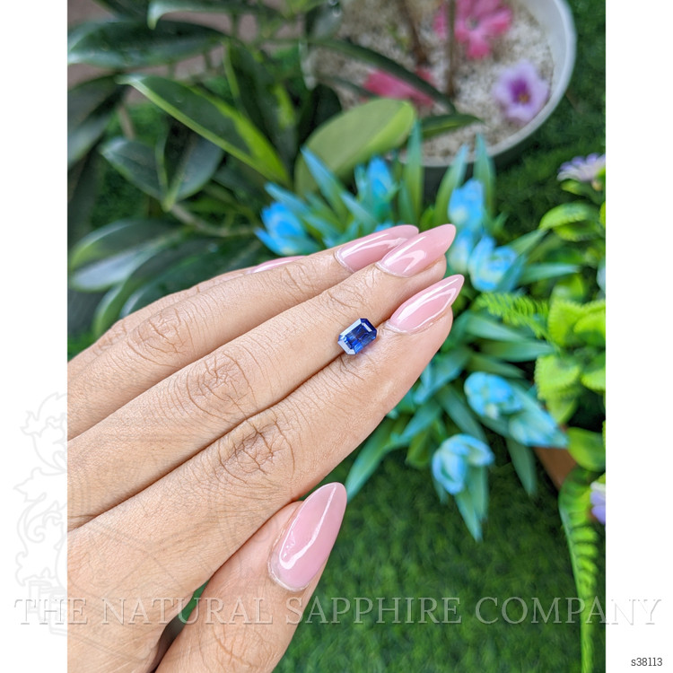 1.31 Ct. Bi Color / Parti Sapphire from Tanzania