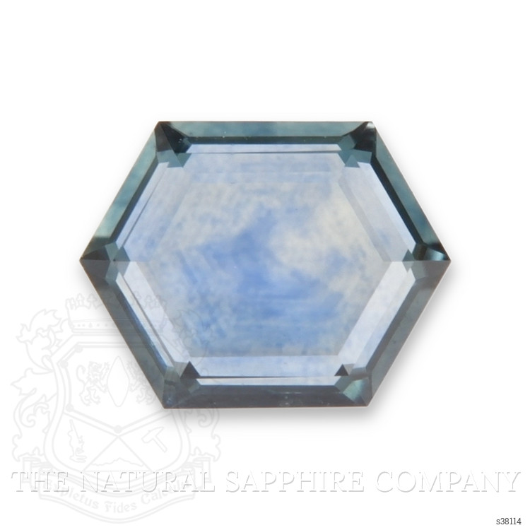 0.91 Ct. Bluish Green Sapphire from Montana