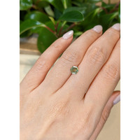 0.82 Ct. Bluish Green Sapphire from Montana Life Style