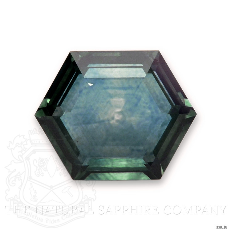 1.72 Ct. Bluish Green Sapphire from Montana