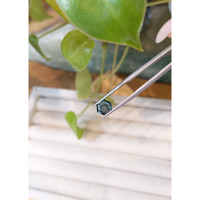 1.72 Ct. Bluish Green Sapphire from Montana Life Style
