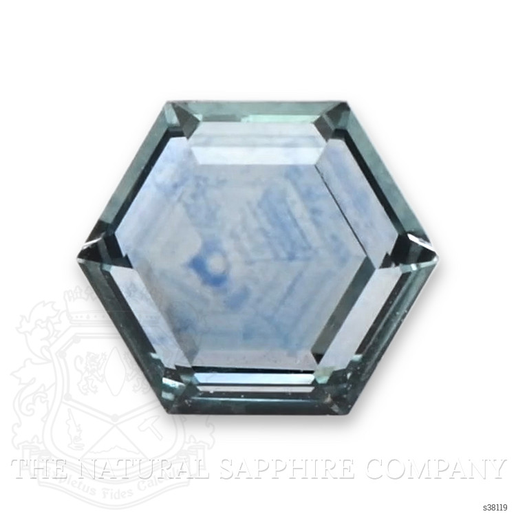 0.78 Ct. Bluish Green Sapphire from Montana