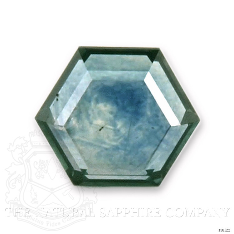 0.77 Ct. Bluish Green Sapphire from Montana