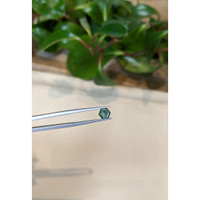 0.77 Ct. Bluish Green Sapphire from Montana Life Style