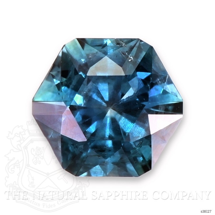 0.85 Ct. Greenish Blue Sapphire from Montana
