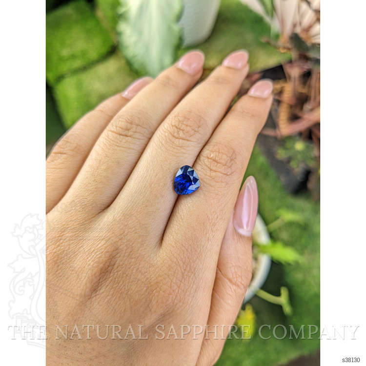 3.04 Ct. Blue Sapphire from Ceylon (Sri Lanka)