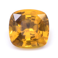 3.89 Ct. Yellowish Orange Sapphire from Ceylon (Sri Lanka) Video