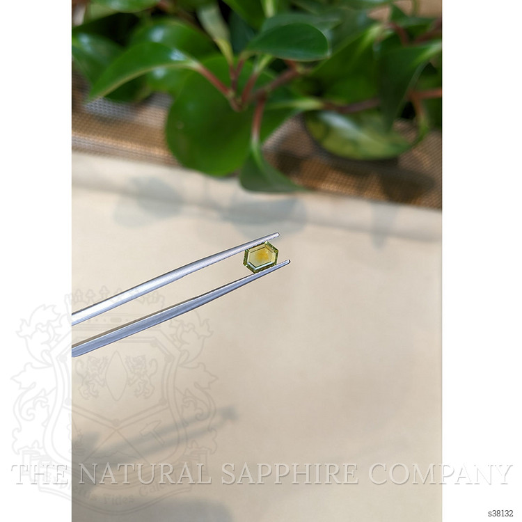 1.04 Ct. Bi Color Sapphire from Montana