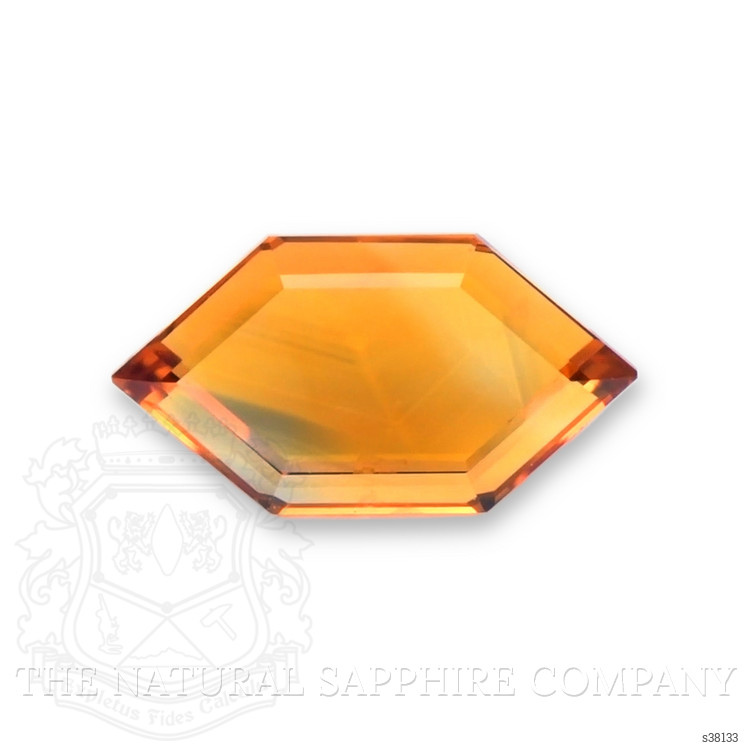 1.28 Ct. Orange Sapphire from Montana