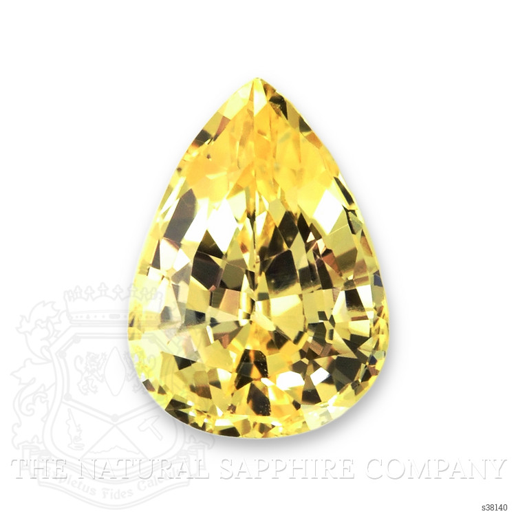 0.98 Ct. Yellow Sapphire from Ceylon (Sri Lanka)