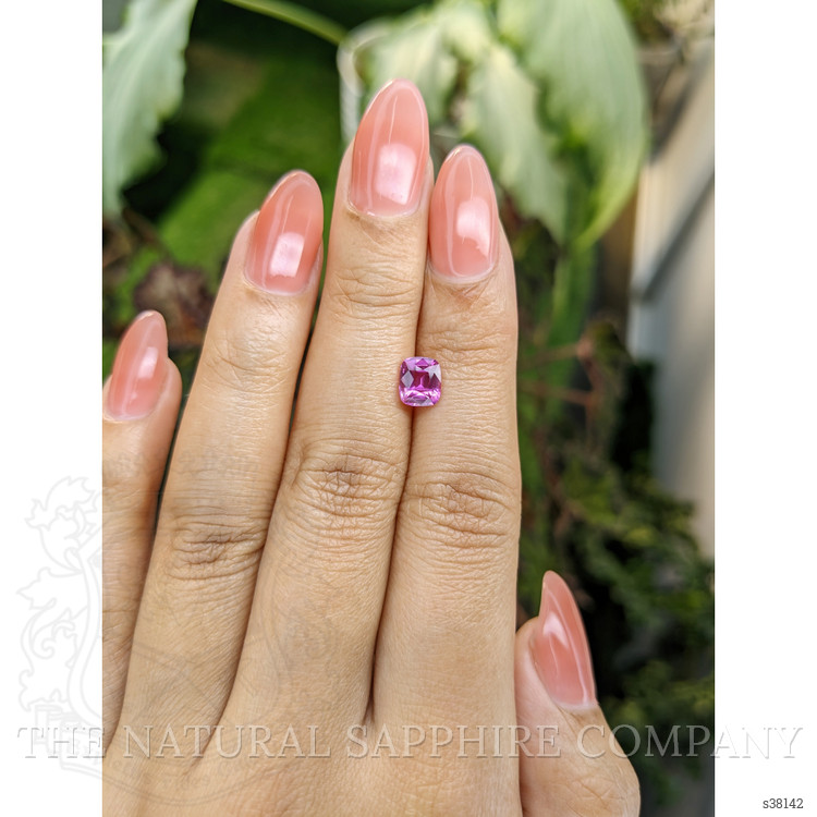 1.20 Ct. Purplish Pink Sapphire from Ceylon (Sri Lanka)